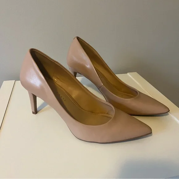 Elegant Nude Heels - Picture 2 of 8